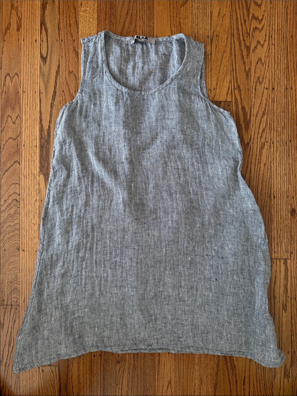 FLAX linen tunic dress S